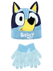 Character Blue Winter Hat and Gloves Set - Image 1 of 4