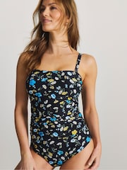 Simply Be Black Magisculpt Bandeau Swimsuit - Image 3 of 4