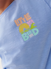 Flieder-Violett - Little Bird by Jools Oliver Kurzärmliges buntes T-Shirt aus 100 % Baumwolle in Relaxed Fit - Bild 5 von 5
