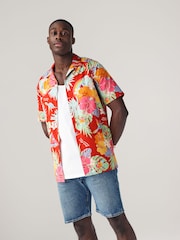 Wielokolorowa wakacyjna koszula hawajska Little Bird by Jools Oliver, rozmiary dla dorosłych, 100% bawełny - Obraz 1 z 1