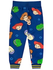 Character Blue Toy Story AOP 100% Cotton Sweatshirt & Joggers Set - Image 3 of 5