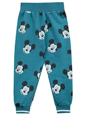 Sweatshirt- und Jogginghose-Set aus 100 % Baumwolle mit Micky Maus-Charaktermotiv - Bild 3 von 5