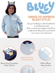 Character Blue 100% Cotton Zip Up Hoodie - Image 11 of 11