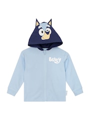 Character Blue 100% Cotton Zip Up Hoodie - Image 4 of 11