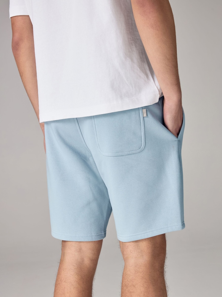 Bleu clair - Short en jersey doux - Image 3 of 10