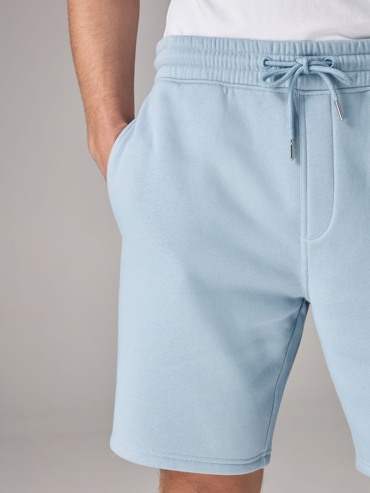 Bleu clair - Short en jersey doux - Image 4 of 10