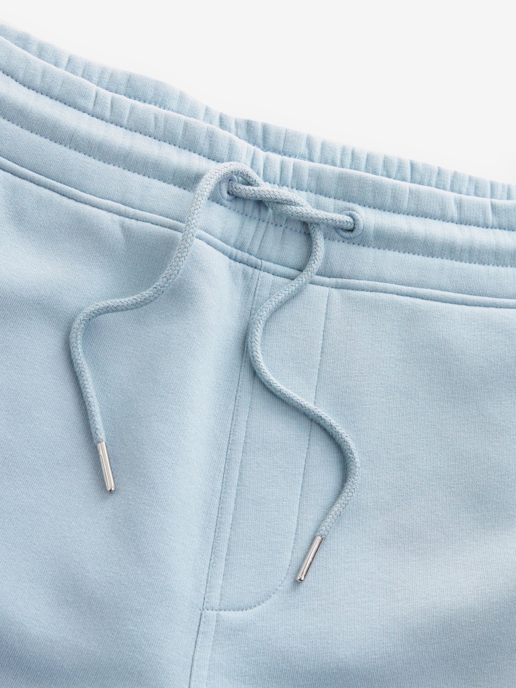 Bleu clair - Short en jersey doux - Image 7 of 10
