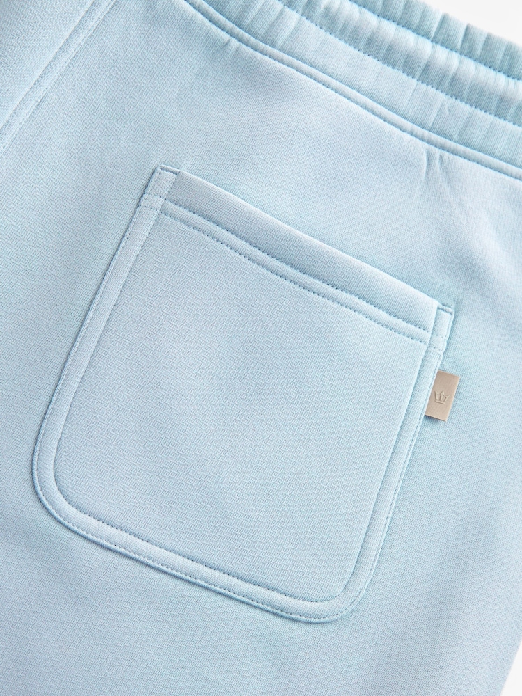 Bleu clair - Short en jersey doux - Image 8 of 10