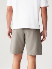 Grey Straight Fit Zip Pocket Jersey Shorts - Image 2 of 9