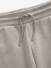 Grey Straight Fit Zip Pocket Jersey Shorts - Image 7 of 9