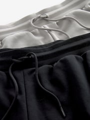 Black/Grey Zip Pocket Jersey Shorts 2 Pack - Image 11 of 13