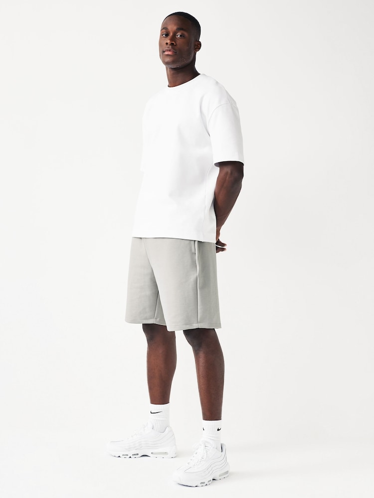 Black/Grey Zip Pocket Jersey Shorts 2 Pack - Image 5 of 13