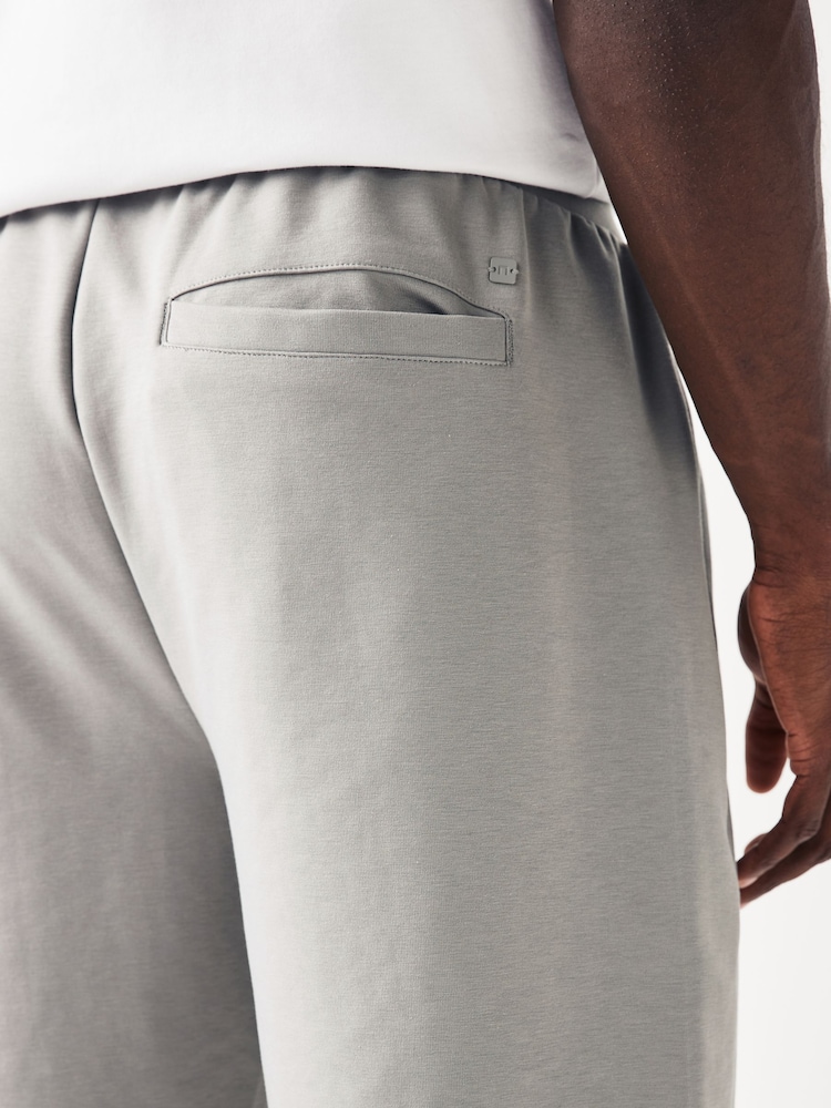 Black/Grey Zip Pocket Jersey Shorts 2 Pack - Image 8 of 13