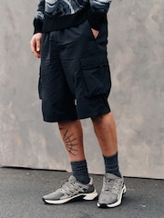 Black Parachute EDIT Cargo Shorts - Image 2 of 9