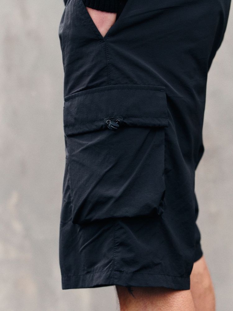 Black Parachute EDIT Cargo Shorts - Image 5 of 9