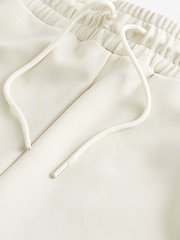 Ecru Straight Fit Zip Pocket Jersey Shorts - Image 8 of 8