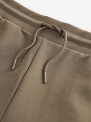 Dark Stone Straight Fit Zip Pocket Jersey Shorts - Image 7 of 9