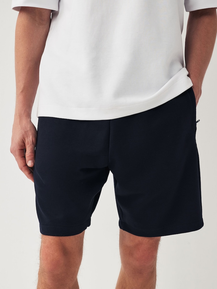 Slate/Navy Zip Pocket Jersey Shorts 2 Pack - Image 2 of 15