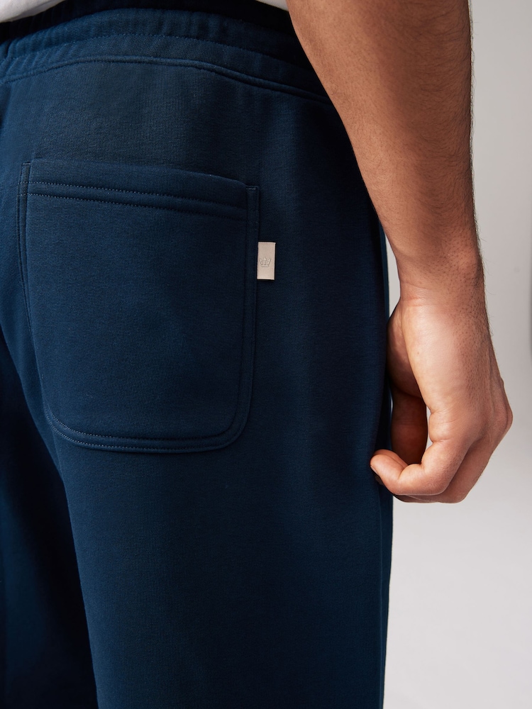Bleu marine - Short en jersey doux - Image 4 of 9