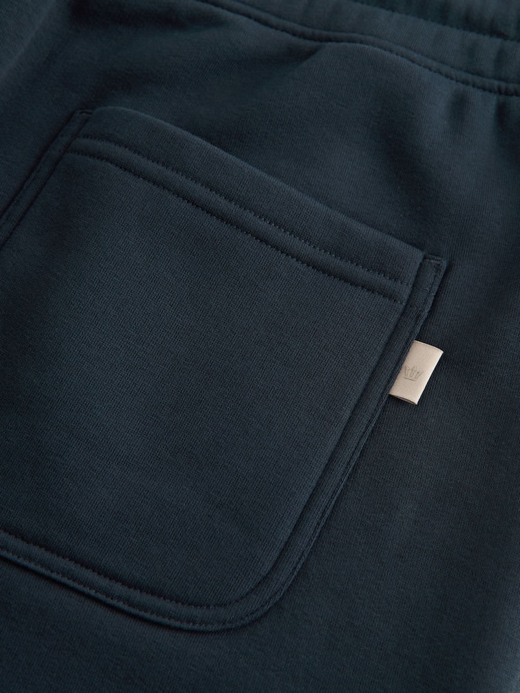 Marineblau/blau - Shorts aus weichem Jersey - Bild 9 von 9