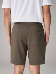 Brown Soft Fabric Jersey Shorts - Image 3 of 8