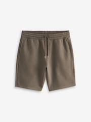 Brown Soft Fabric Jersey Shorts - Image 5 of 8