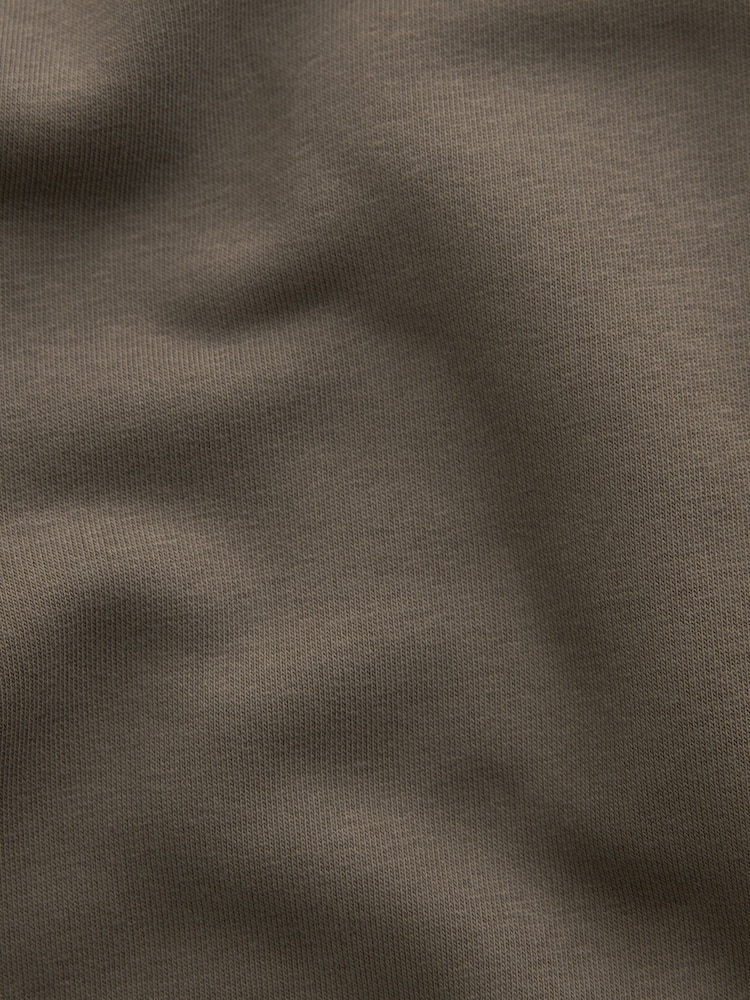 Brown Soft Fabric Jersey Shorts - Image 8 of 8