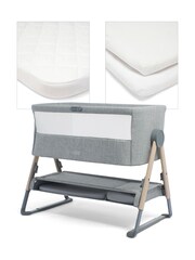 Mamas & Papas Grey Lua Grey Crib Bundle Bundle - Image 1 of 5