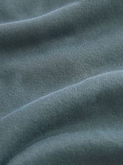 Blue Garment Dye 100% Cotton Jersey Shorts - Image 8 of 8