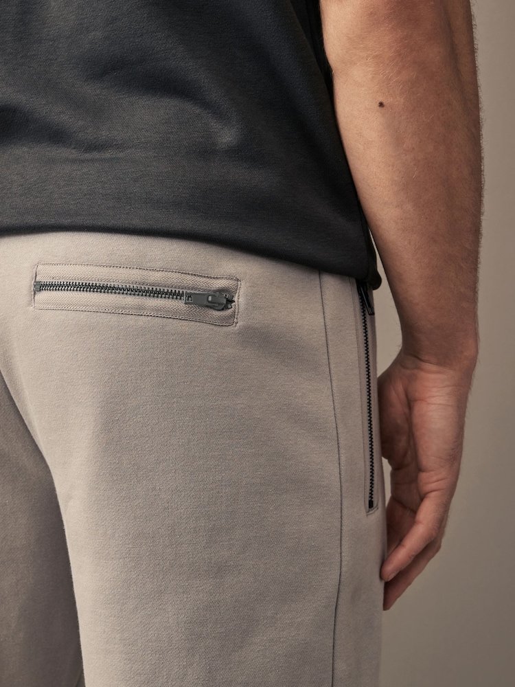 Grey Utility Jersey Shorts - Image 1 of 1