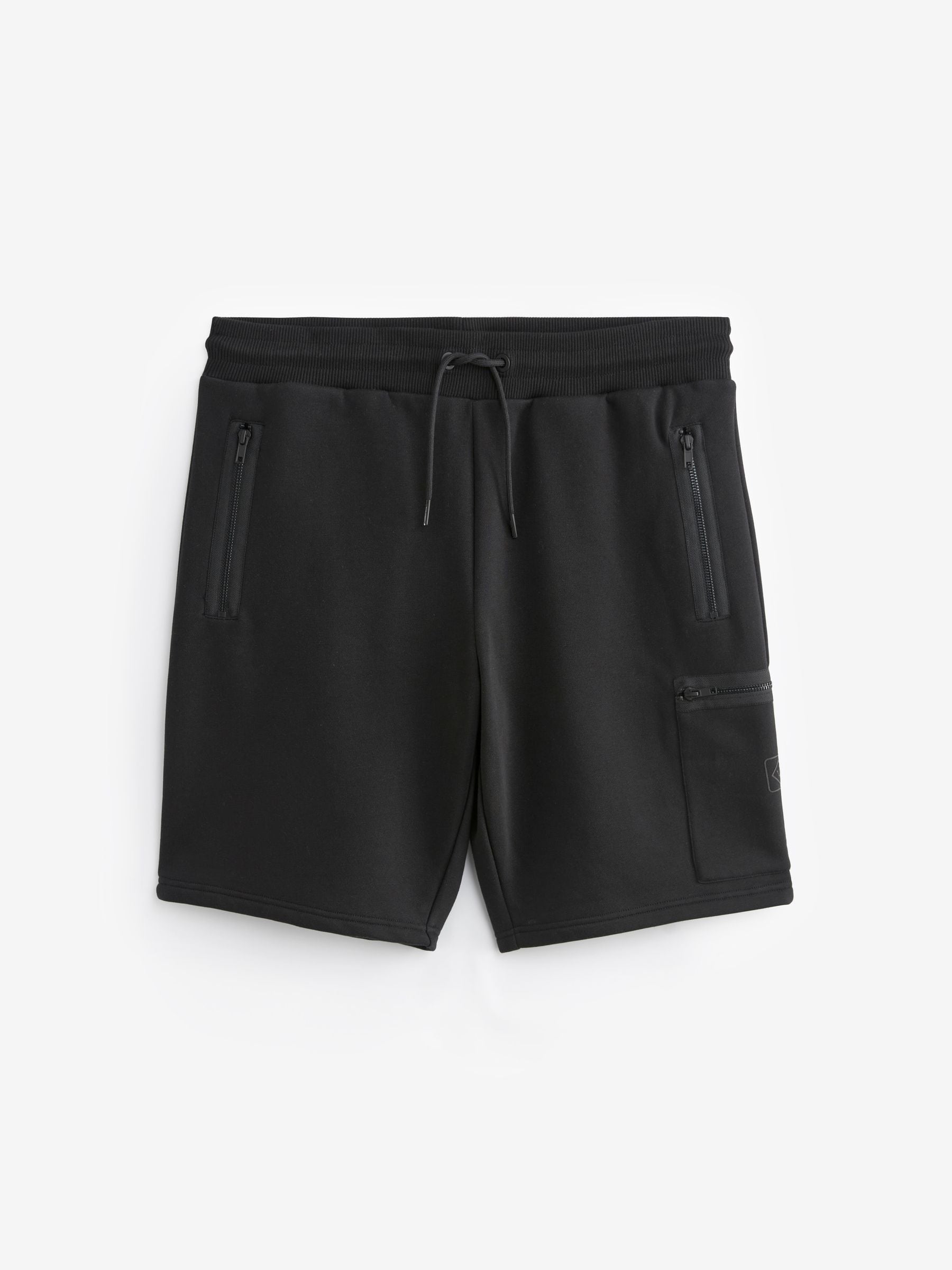 Buy Black Utility Jersey Shorts from Next Canada