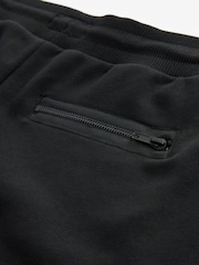 Black Utility Jersey Shorts - Image 8 of 9