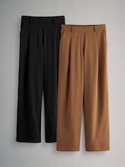 The Set 2 Pack Wide Leg Trousers - Bild 2 von 8