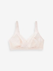 Navy Blue/Lilac Purple/Cream Total Support Full Cup Lace Ultimate Comfort Bras B-H 3 Pack - Image 6 of 10