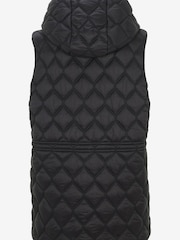 Mint Velvet Black Utility Padded Gilet - Image 4 of 4