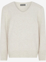 Mint Velvet Cream Cocoon Jumper - Image 3 of 4