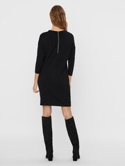 VERO MODA Black 3/4 Sleeve Knitted Dress - Image 2 of 5