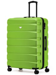 Flight Knight Neon Green Extra Large Check in 29" Lightweight 8 Wheel ABS Hard Case Hold Suitcase Checked Baggage 131L Capacity - Image 1 of 1