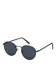 JACK & JONES Black Dark Aviator Sunglasses - Image 2 of 3