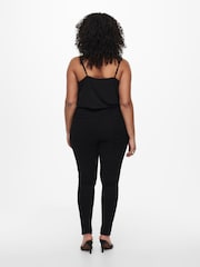 ONLY Curve Black High Waist Skinny Jeans - Image 2 of 7