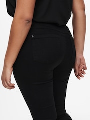 ONLY Curve Black High Waist Skinny Jeans - Image 4 of 7