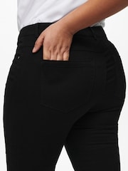 ONLY Curve Black High Waist Skinny Jeans - Image 5 of 7