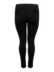 ONLY Curve Black High Waist Skinny Jeans - Image 7 of 7