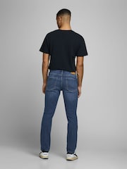 JACK & JONES Washed Blue Glenn Slim Fit Jeans - Image 2 of 4