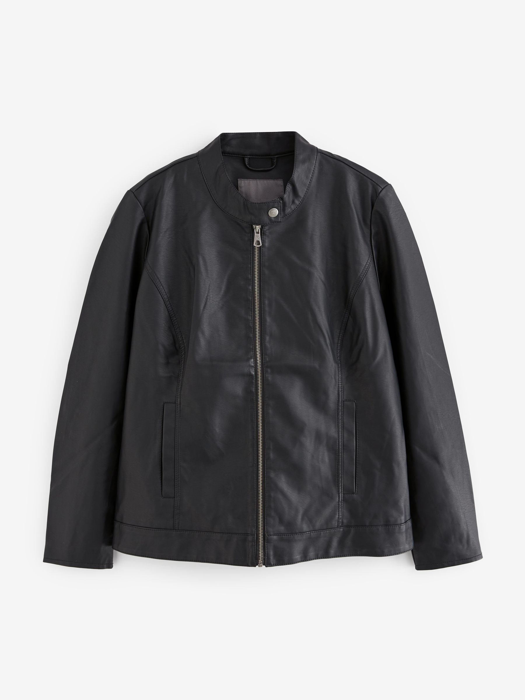 【JAREY】 BB FAUX LEATHER SHORT JACKET 670A5822_0aa3a587-4aae-4514-