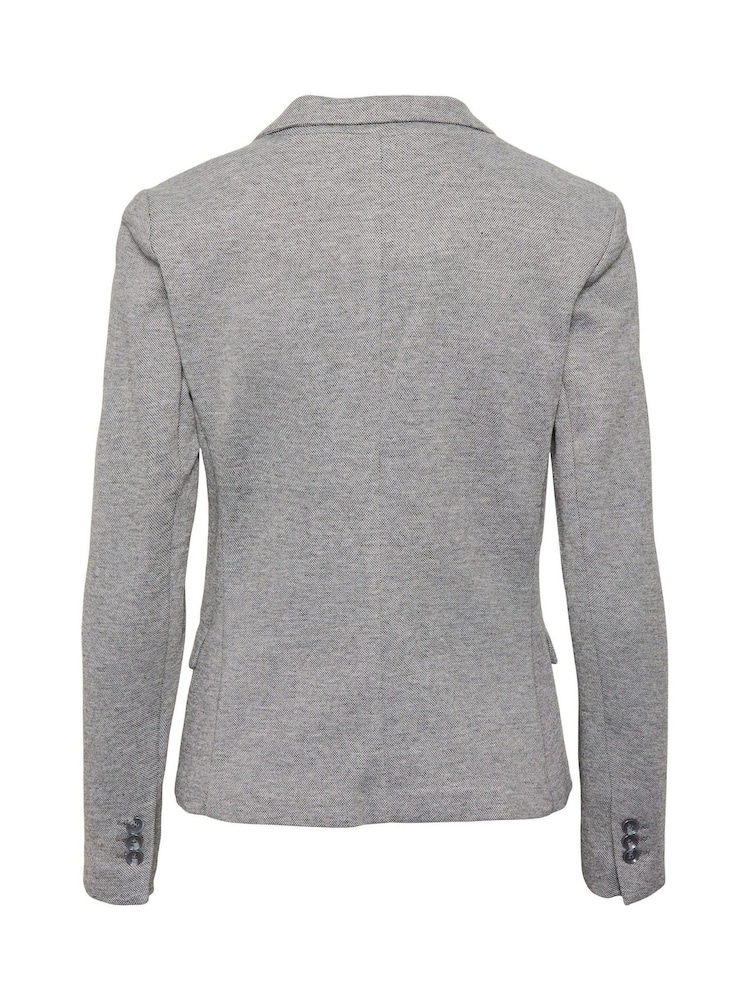 VERO MODA Grey Fitted Blazer - Image 8 of 8