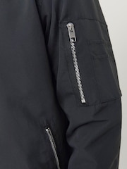 JACK & JONES Black Bomber Jacket - Image 4 of 5