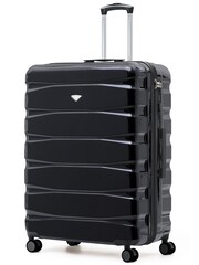 Flight Knight Black Chrome 8 Wheel ABS Hard Case Hold Suitcase - Image 1 of 1