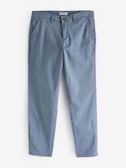 JACK & JONES Blue Slim Fit Chino 100% Cotton Trousers - Image 1 of 1