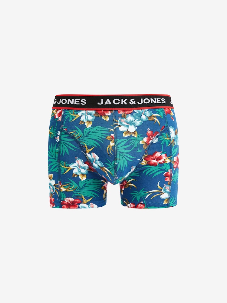 حزمة من 3 بوكسرات قطن 100% مزيّنة بشعار من JACK & JONES - صورة 9 من 9